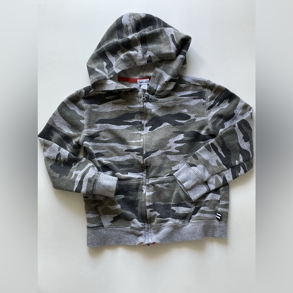 Splendid Zip-Up Cami Hoodie Jacket, Boys Size 7